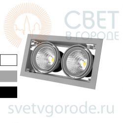 Светодиодный карданный светильник PIXI-2 2x25-40вт